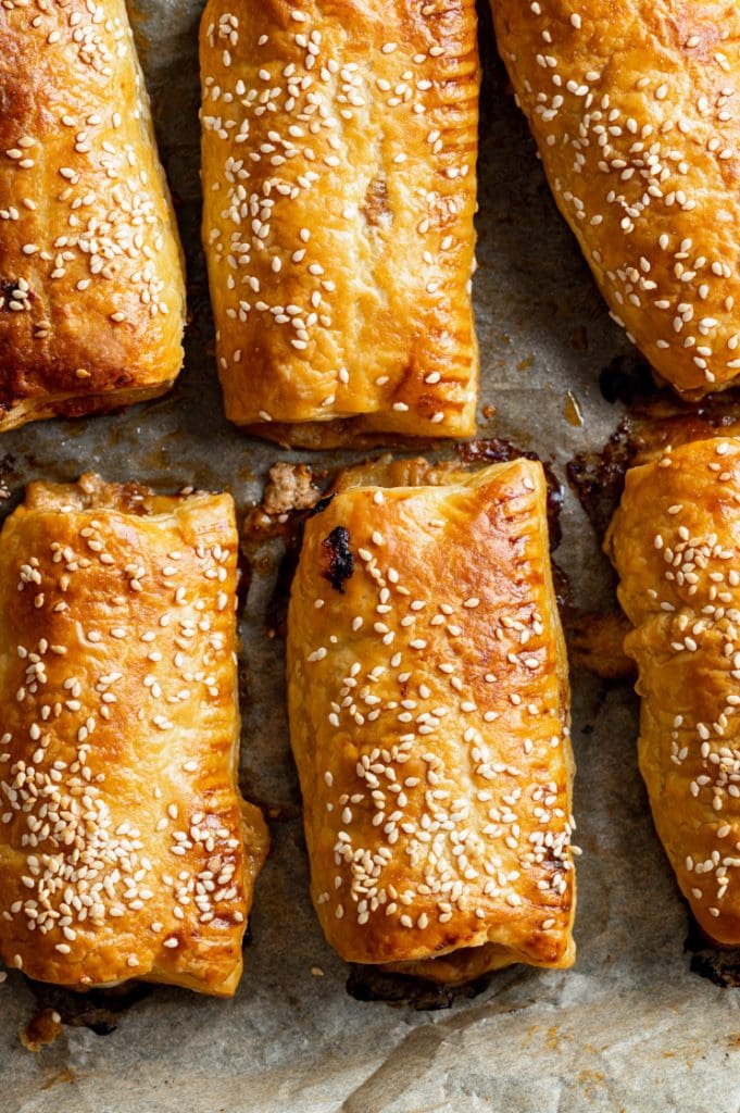 Gochujang saucijzenbroodjes