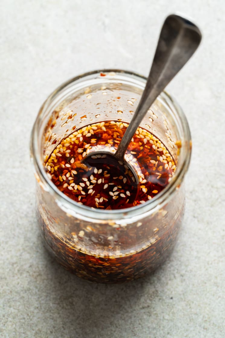 crispy chili oil - Food from ClaudNine