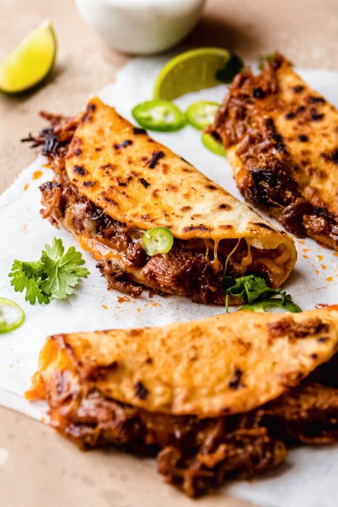 pulled pork taco's
