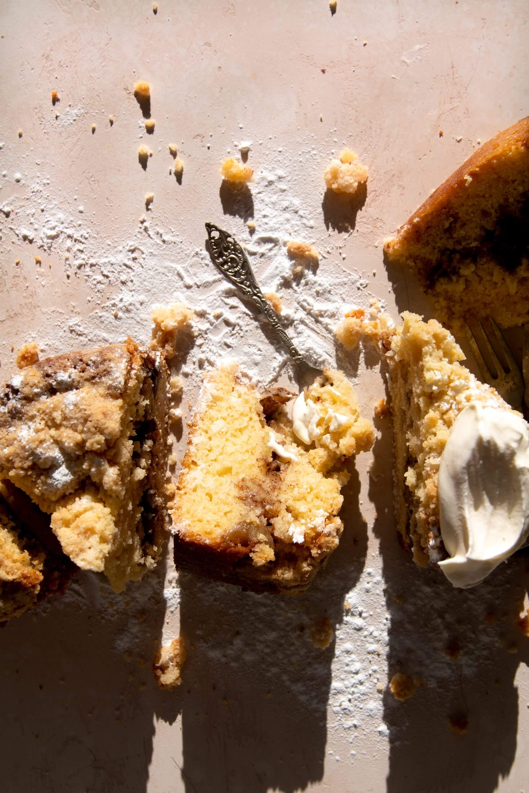 Appel crumble cake